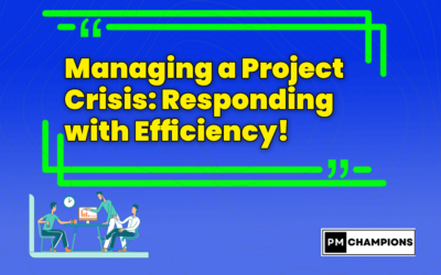 Managing a Project Crisis: Responding with Efficiency!