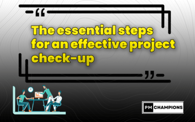 The essential steps for an effective project check-up