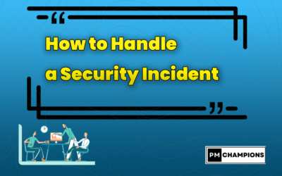 How to Handle a Security Incident